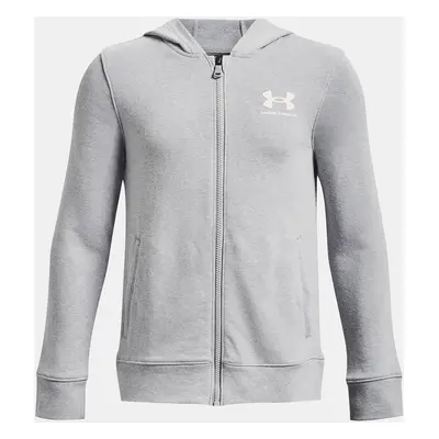 Under Armour Mikina UA Rival Terry FZ Hoodie-GRY - Kluci