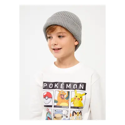 LC Waikiki Boys' Crew Neck Pokemon Printed Long Sleeve Sweatshirt