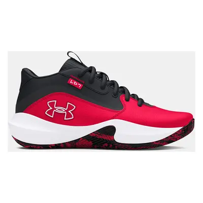 Under Armour Dětské boty UA GS Lockdown 7-RED - unisex