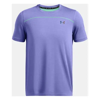 Under Armour Tričko UA Rush Seamless Wordmark SS-PPL - Pánské