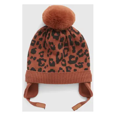 GAP Baby čepice leopard - Holky