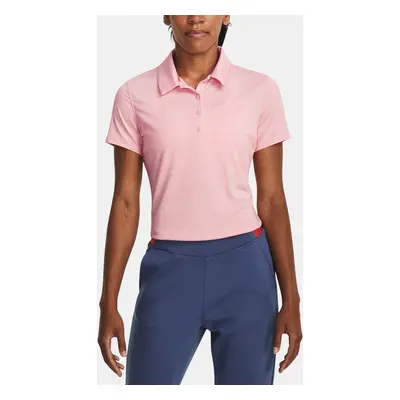 Under Armour Tričko UA Playoff SS Polo-PNK - Dámské