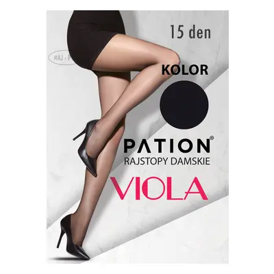 Raj-Pol Woman's Tights Pation Viola DEN