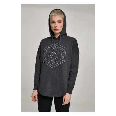 Dámské dřevěné uhlí Linkin Park OML Oversize Hoody