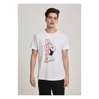 Popeye Standing Tee bílé