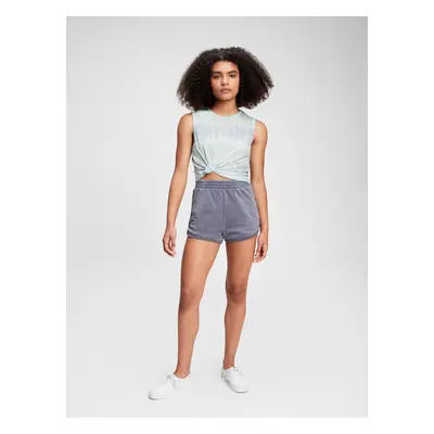 GAP Dětské šorty high rise dolphin shorts - Holky