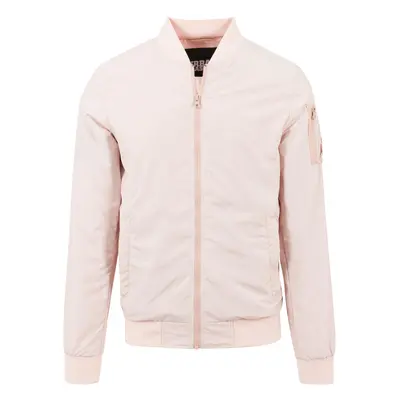 Bunda Light Bomber Jacket světle růžová