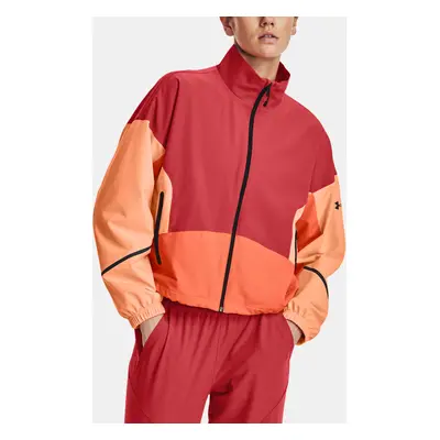 Under Armour Bunda Unstoppable Jacket-RED - Dámské