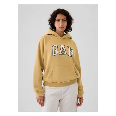 GAP Mikina s kapucí Vintage Soft - Dámské