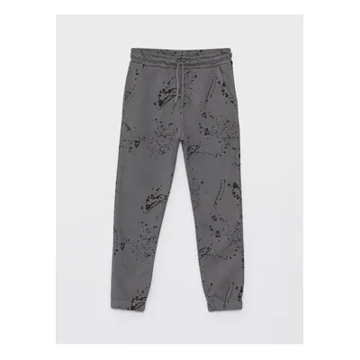 LC Waikiki Printed Boys' Jogger Sweatpants with Elastic Waist