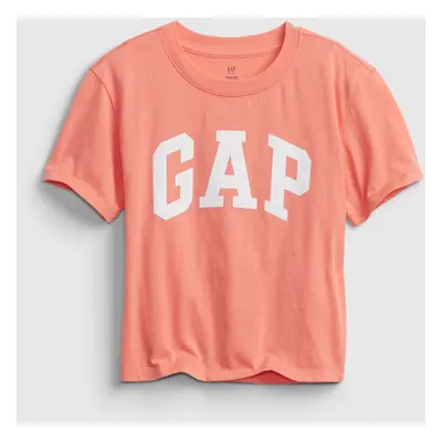 GAP Dětské tričko Logo short sleeve t-shirt - Holky