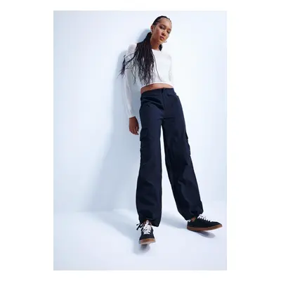 DEFACTO Parachute High Waist Standard Length Pants