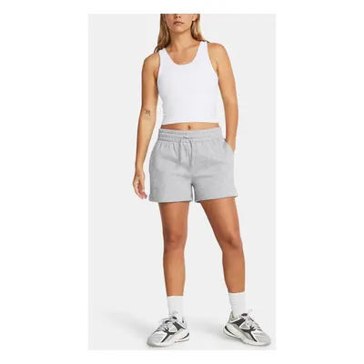 Under Armour Kraťasy Rival Fleece Short-GRY - Dámské