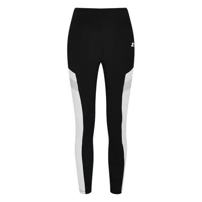 Dámské sportovní legíny Starter Highwaist černo/bílé