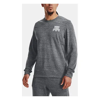 Under Armour Mikina UA Rival Terry Graphic Crew-GRY - Pánské