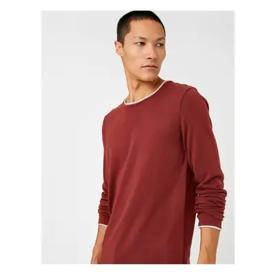 Koton Basic Knitwear Sweater Crew Neck Long Sleeve