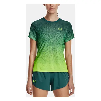 Under Armour Tričko UA Rush Cicada Shortsleeve-GRN - Dámské