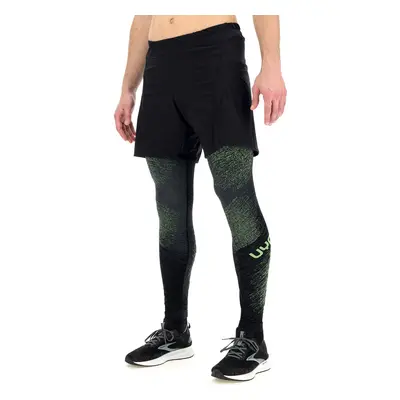 Pánské šortky UYN Running Exceleration Shorts 2in1 Black