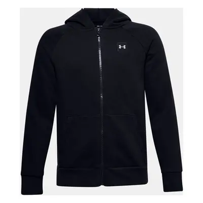 Under Armour Mikina UA RIVAL FLEECE FZ HOODIE-BLK - Kluci