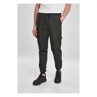 Cargo Nylon Track Pants černé