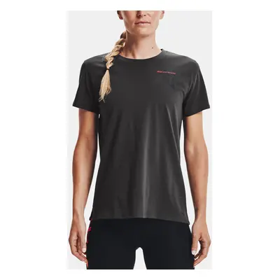 Tričko Under Armour UA Run Anywhere Short Sleeve-GRY - Dámské