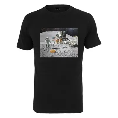 Pizza Moon Landing Tee černé