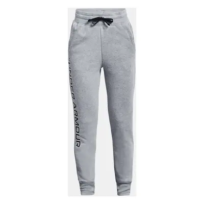 Dívčí tepláky Under Armour Rival Fleece Joggers Grey