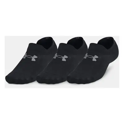 Under Armour Ponožky UA Essential UltraLowTab 3pk-BLK - unisex