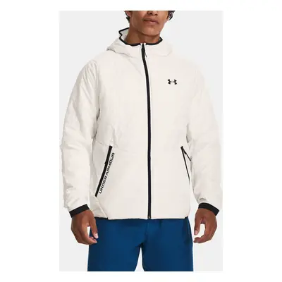 Under Armour Bunda UA STRM SESSION HBD JKT-WHT - Pánské