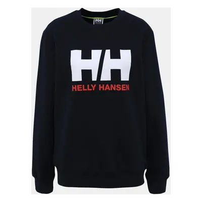 Tmavě modrá dámská mikina s potiskem HELLY HANSEN Logo - Dámské