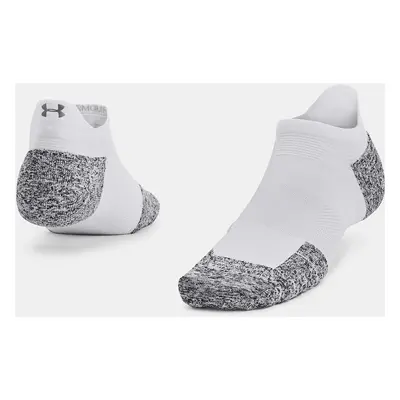 Under Armour Ponožky UA AD Run Cushion 1pk NS Tab-WHT - unisex