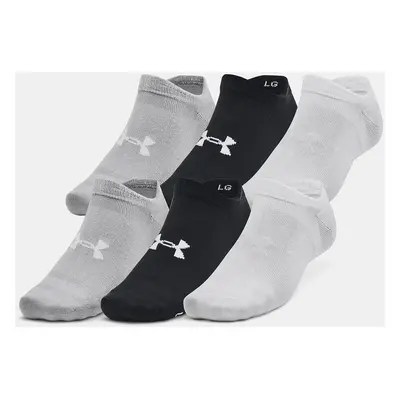 Under Armour Unisexové ponožky UA Essential No Show 6pk - unisex