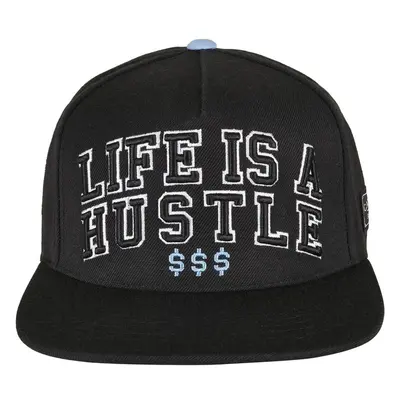 Hustle Life Cap černá/mc