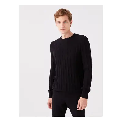 LC Waikiki Crew Neck Long Sleeve Men's Knitwear Sweater