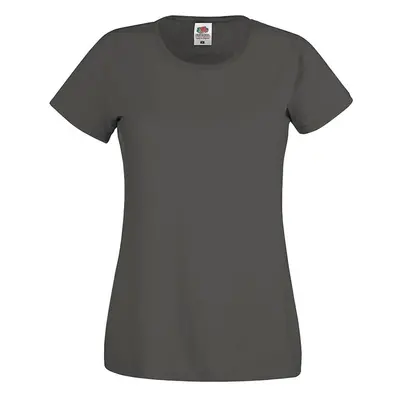 Graphite Women's T-shirt Lady fit Original Fruit of the Loom