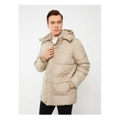 LC Waikiki Standard Mold Hooded Men's Coat