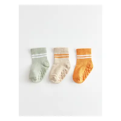 LC Waikiki Lcw Basic Baby Boy Socks 3-Pack