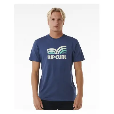 Tričko Rip Curl SURF REVIVAL CAPTURE TEE Washed Navy