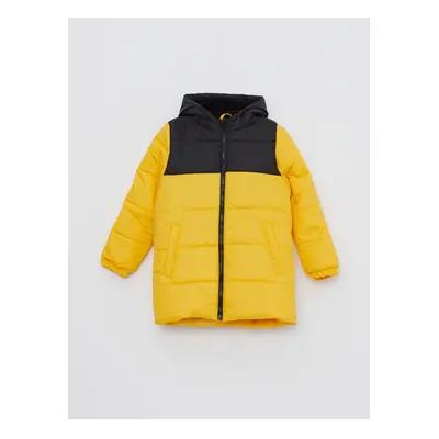 LC Waikiki Lcwk Hooded Color Block Boy's Inflatable Coat