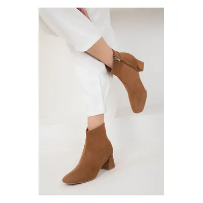 Soho Tan Suede Women's Boots & Bootie