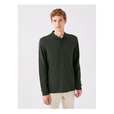 LC Waikiki Polo Neck Long Sleeve Men's Sweatshirt