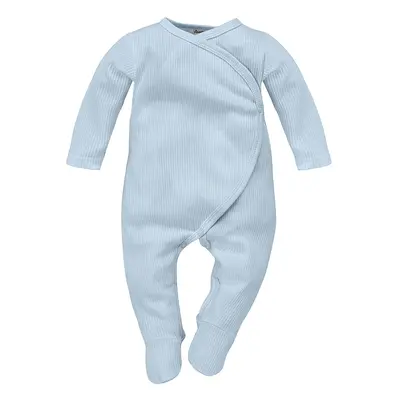 Pinokio Kids's Lovely Day Babyblue Wrapped Overall LS