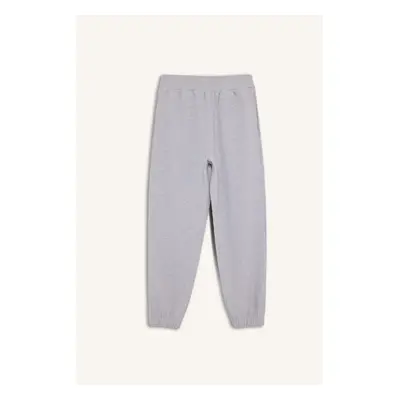 DEFACTO Coool Elastic Waist Leg Basic Plain Jogger Sweatpants