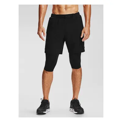 Pánské šortky Under Armour Run Anywhere 2N1 Long STS black