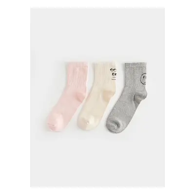 LC Waikiki 3-Pack of LCW DREAM Women's Printed Socks