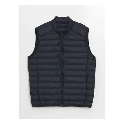 LC Waikiki Lcwk Standard Pattern Stand Collar Men's Puffer Vest