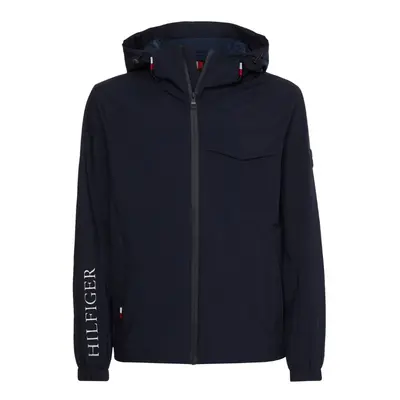 Tommy Hilfiger Jacket - TECH HOODED JACKET blue