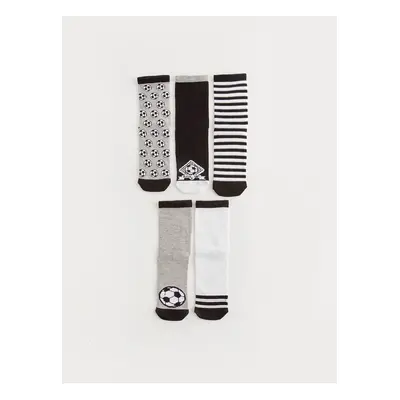 LC Waikiki 5-Piece Lcw Patterned Boy's Socks