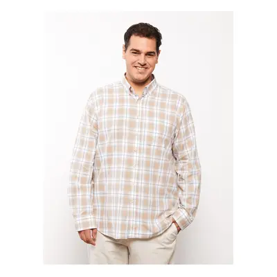 LC Waikiki Regular Fit Long Sleeve Poplin Men's Shirt