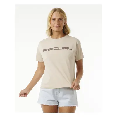 Tričko Rip Curl ICONS OF SURF RELAXED TEE Natural